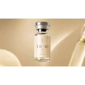 GlowElevate TR-30 peptide vial 30mg premium research compound luxury design
