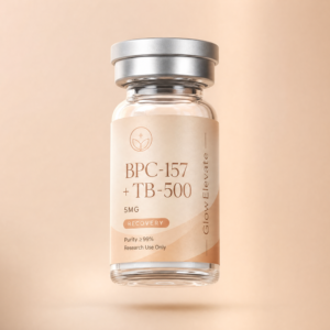 GlowElevate BPC-157 TB-500 10mg peptide blend vial recovery compound