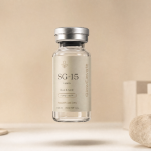 GlowElevate semaglutide 15mg peptide vial weight research compound